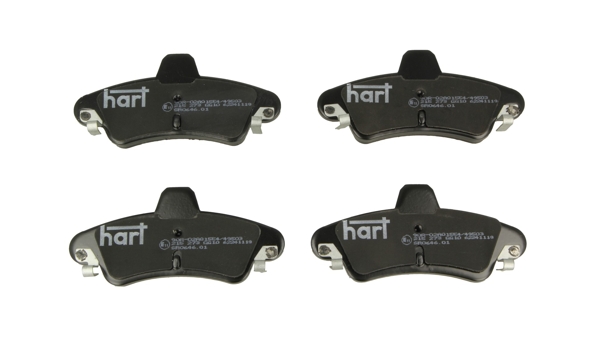 Brake Pad Set, disc brake - 215 273 HART