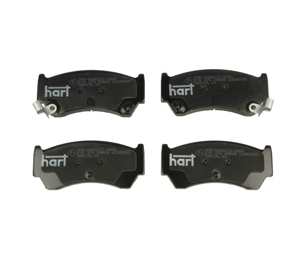 Brake Pad Set, disc brake - 215 274 HART