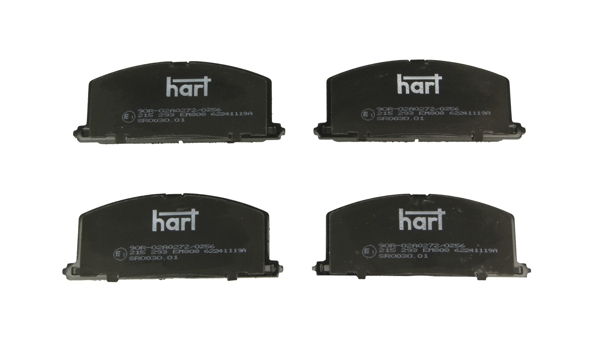 Kit pastiglie freno, Freno a disco - 215 293 HART