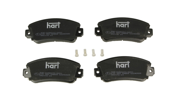 Brake Pad Set, disc brake - 215 942 HART