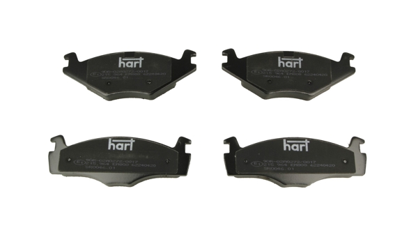 Brake Pad Set, disc brake - 215 964 HART