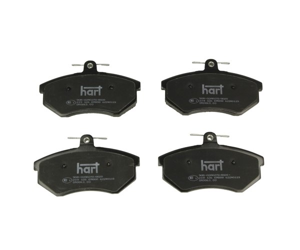 Brake Pad Set, disc brake - 219 126 HART