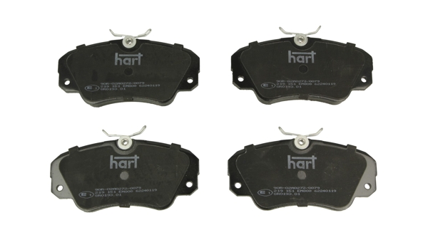 Brake Pad Set, disc brake - 219 151 HART