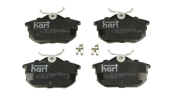 Bremsbelagsatz, Scheibenbremse - 220 163 HART