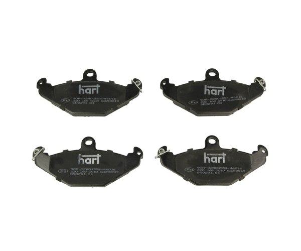 Brake Pad Set, disc brake - 220 168 HART