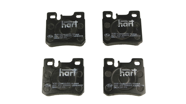 Bremsbelagsatz, Scheibenbremse - 220 172 HART