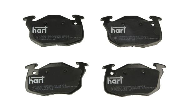 Kit pastiglie freno, Freno a disco - 221 412 HART