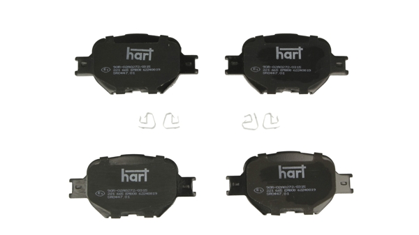 Brake Pad Set, disc brake - 221 665 HART