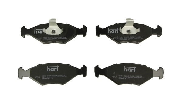 Brake Pad Set, disc brake - 224 175 HART