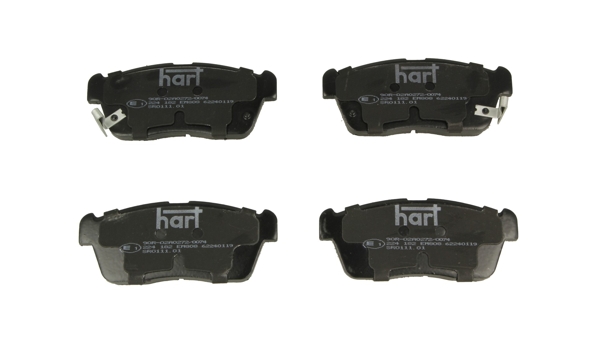 Brake Pad Set, disc brake - 224 182 HART