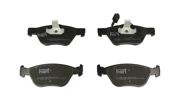 Brake Pad Set, disc brake - 225 722 HART