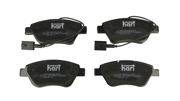 Brake Pad Set, disc brake - 226 038 HART