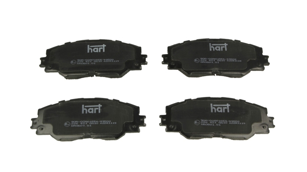 Комплект тормозных колодок, дисковый тормоз - 226 421 HART