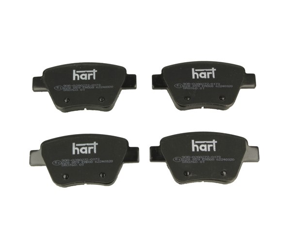 Brake Pad Set, disc brake - 228 859 HART