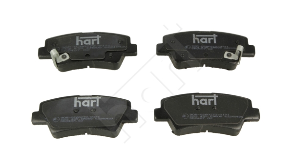 Комплект тормозных колодок, дисковый тормоз - 253 435 HART