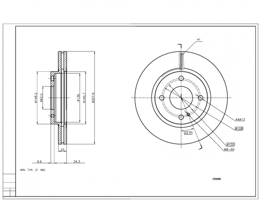 Discofreno - 229 086 HART