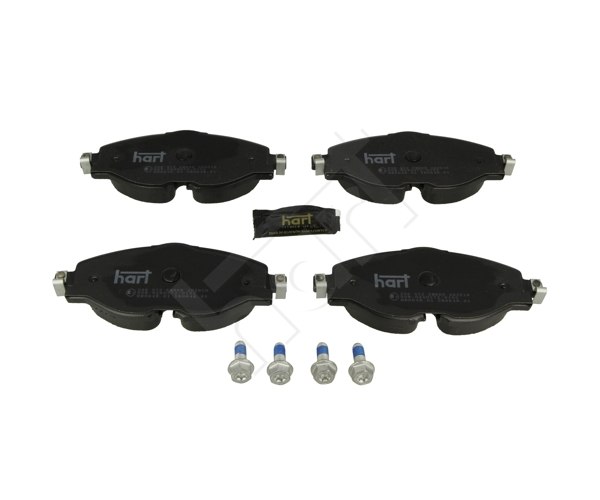 Brake Pad Set, disc brake - 258 572 HART