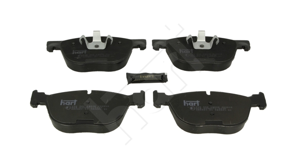 Brake Pad Set, disc brake - 256 506 HART