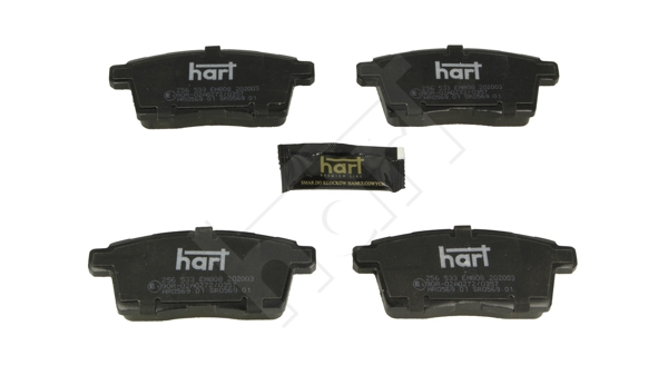 Brake Pad Set, disc brake - 256 533 HART