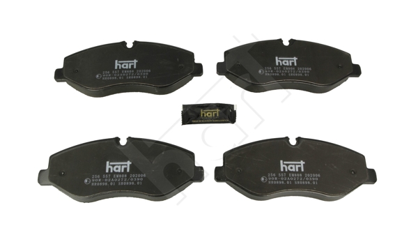 Brake Pad Set, disc brake - 256 557 HART