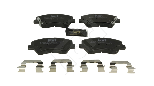 Brake Pad Set, disc brake - 256 943 HART