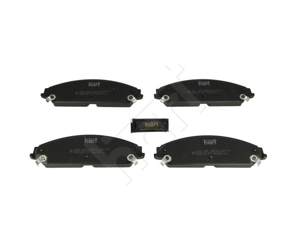 Brake Pad Set, disc brake - 256 956 HART