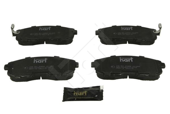 Brake Pad Set, disc brake - 248 891 HART