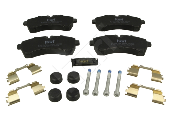 Brake Pad Set, disc brake - 249 004 HART