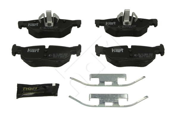 Brake Pad Set, disc brake - 252 310 HART