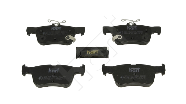 Brake Pad Set, disc brake - 256 958 HART