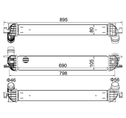 Intercooler - 621 408 HART