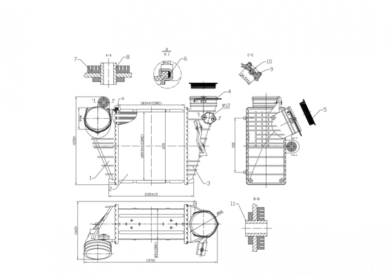 Intercooler - 612 080 HART