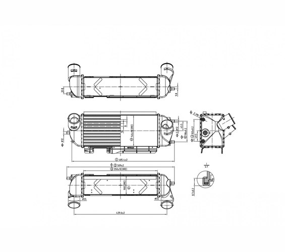 Intercooler - 620 327 HART