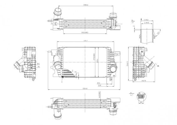 Intercooler - 637 065 HART