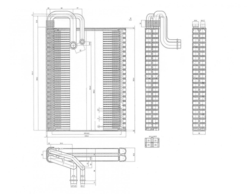 Evaporator, air conditioning - 642 486 HART