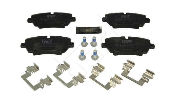 Brake Pad Set, disc brake - 261 185 HART