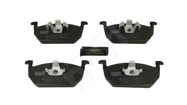 Brake Pad Set, disc brake - 260 563 HART