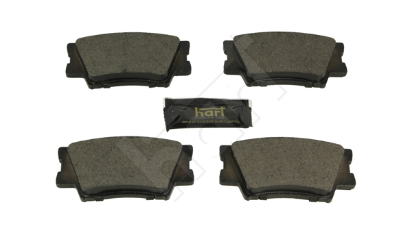 Brake Pad Set, disc brake - 260 748 HART