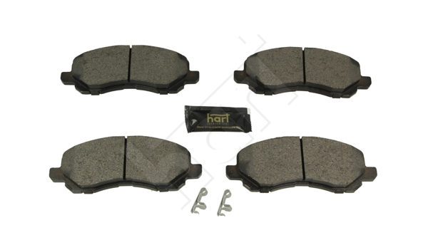 Brake Pad Set, disc brake - 260 752 HART