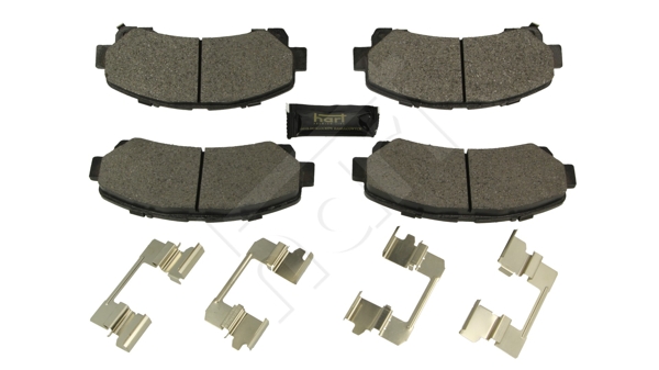 Brake Pad Set, disc brake - 260 754 HART