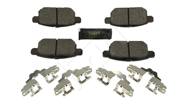 Kit pastiglie freno, Freno a disco - 260 764 HART
