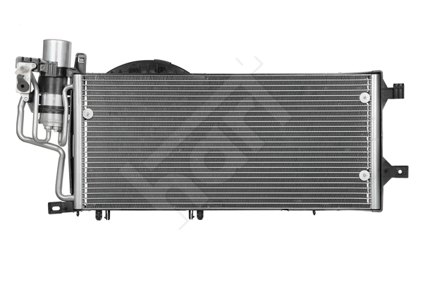 Condenser, air conditioning - 614 498 HART