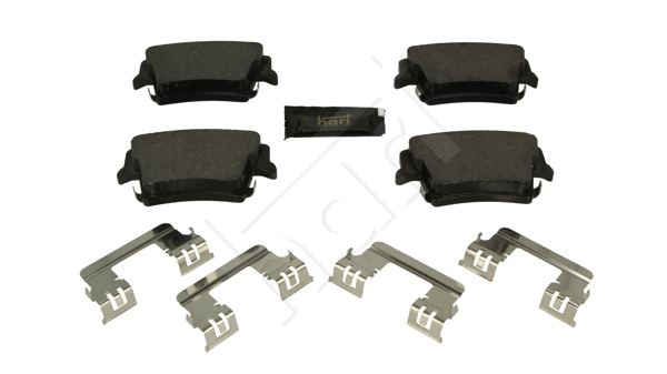 Brake Pad Set, disc brake - 261 586 HART