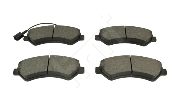 Brake Pad Set, disc brake - 261 603 HART