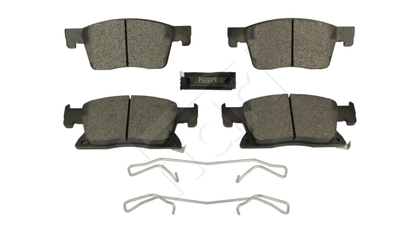 Brake Pad Set, disc brake - 253 775 HART