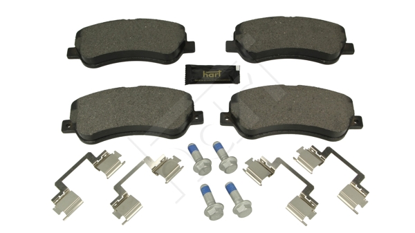 Kit pastiglie freno, Freno a disco - 260 832 HART