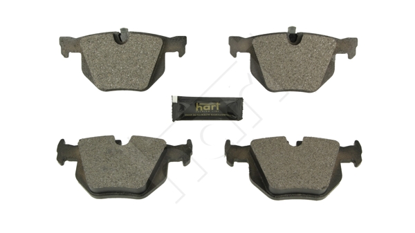 Kit pastiglie freno, Freno a disco - 261 589 HART