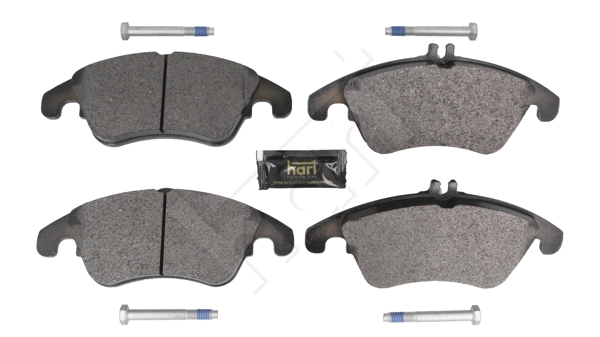 Brake Pad Set, disc brake - 256 535 HART