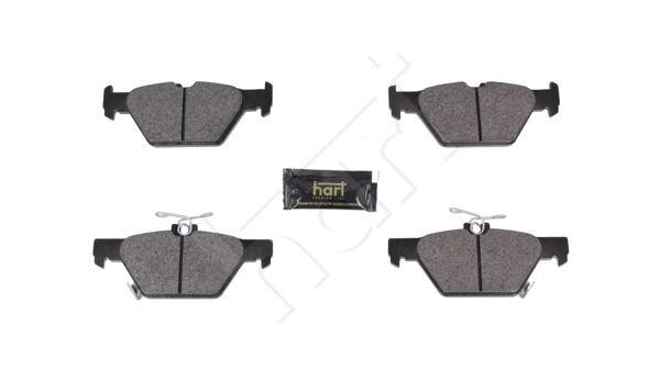 Brake Pad Set, disc brake - 261 728 HART