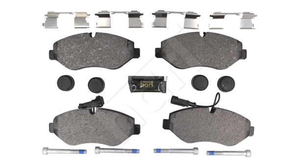 Brake Pad Set, disc brake - 261 731 HART
